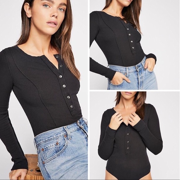 Restocked! Free People Bodysuit, New - Picture 2 of 7